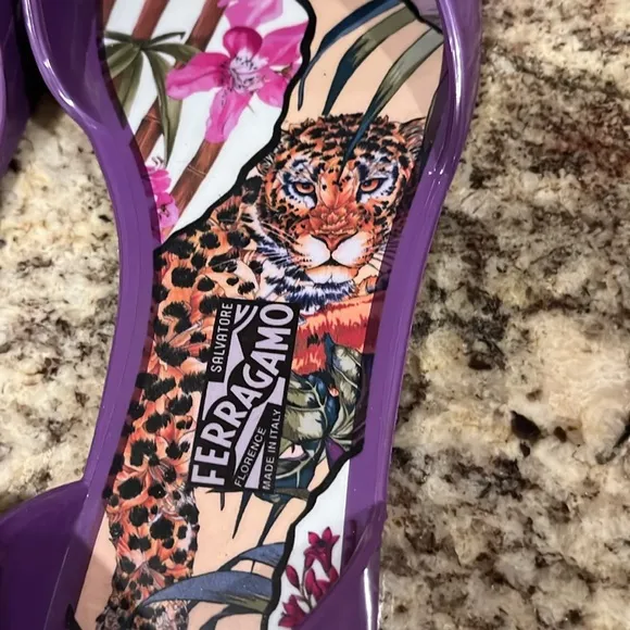 Salvatore Ferragamo Purple Women's Safari Shoes
