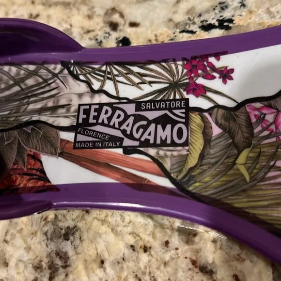 Salvatore Ferragamo Purple Women's Safari Shoes