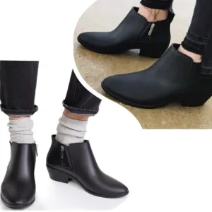 Sam Edelman petty black rain boots