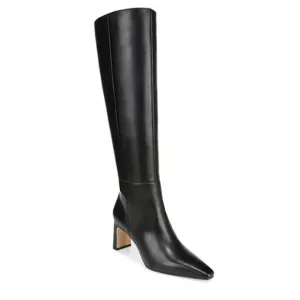 Sam Edelman Wide Calf Sylvia Boot in Black EUC Size 8 Wide Calf