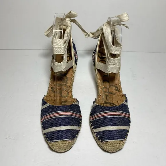 Sam Edelman Women's Patsy Espadrille Wedge Sandal Size 6.5