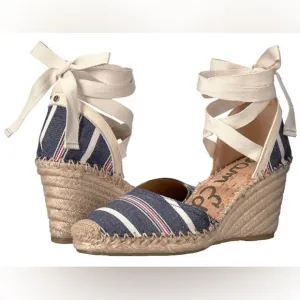 Sam Edelman Women's Patsy Espadrille Wedge Sandal Size 6.5