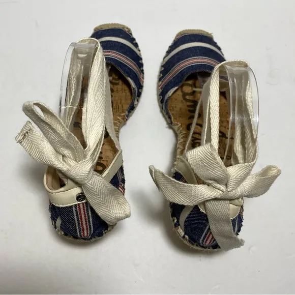 Sam Edelman Women's Patsy Espadrille Wedge Sandal Size 6.5
