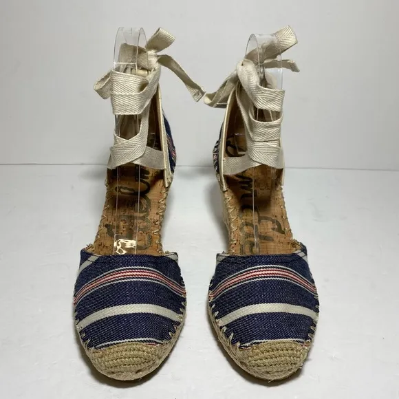Sam Edelman Women's Patsy Espadrille Wedge Sandal Size 6.5