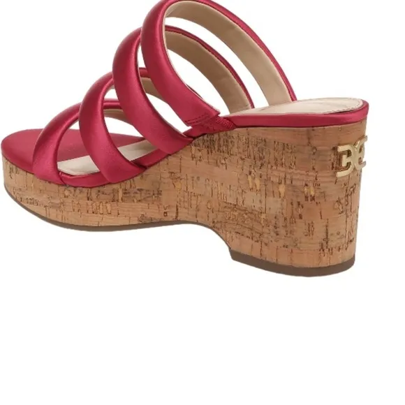 Sam Edelman Yuki  Suede Platform Wedge Sandal