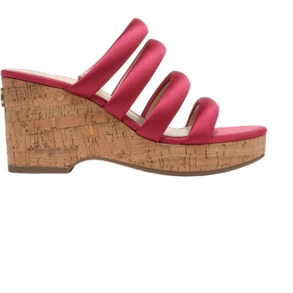 Sam Edelman Yuki  Suede Platform Wedge Sandal
