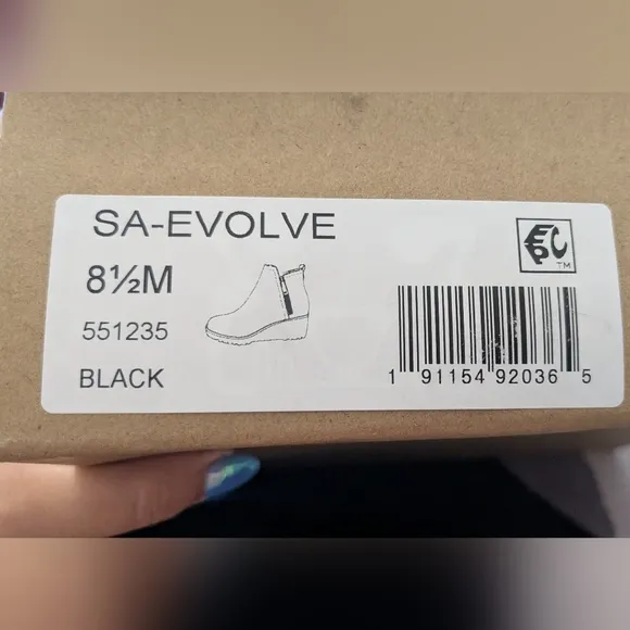 Sanctuary Evolve Women's Black Suede Ankle Boots