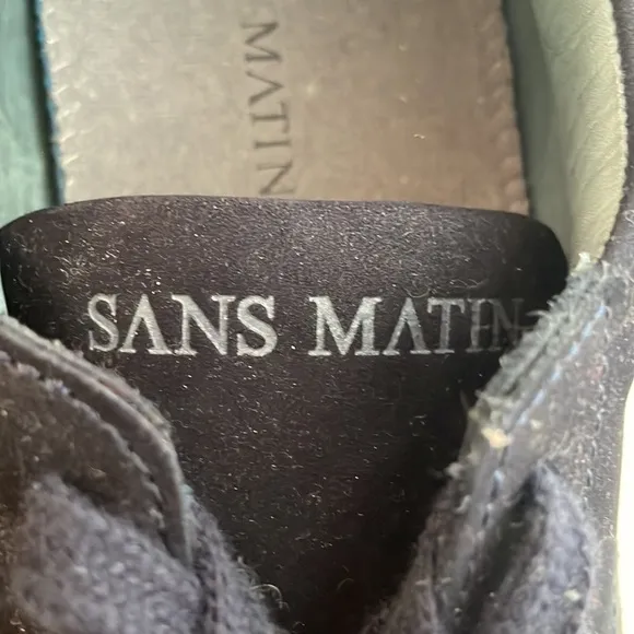 Sans Matin The Domingo Sneaker Navy Women’s 38 (7.5-8)