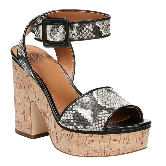 🆕{SARTO} Franny Snake Platform Sandals