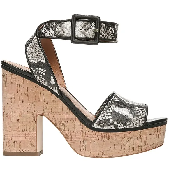🆕{SARTO} Franny Snake Platform Sandals
