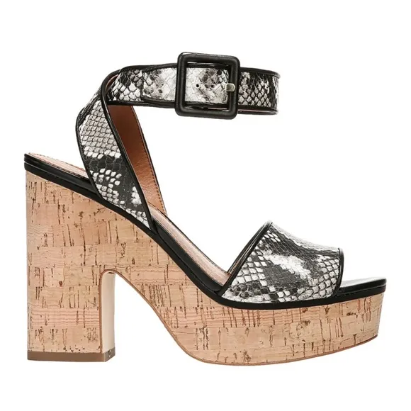🆕{SARTO} Franny Snake Platform Sandals