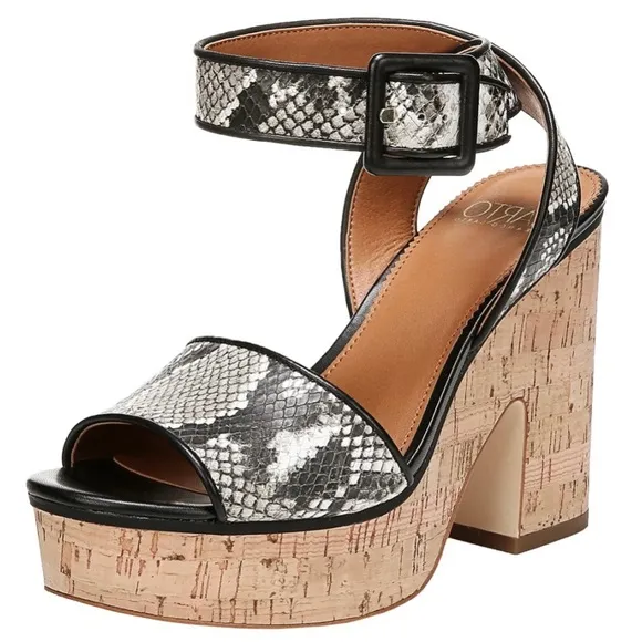 🆕{SARTO} Franny Snake Platform Sandals