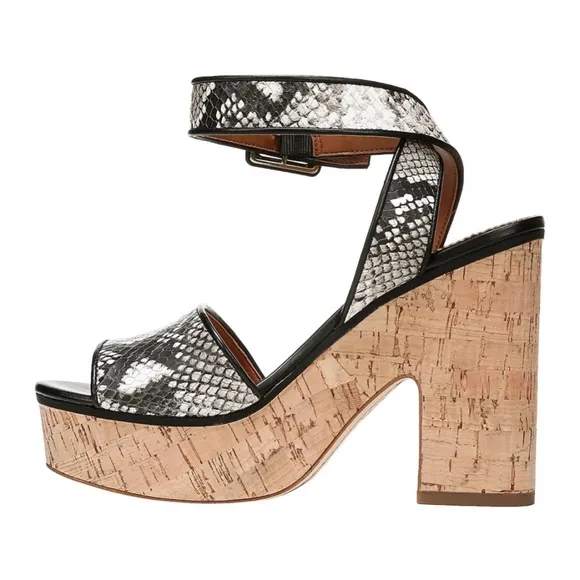 🆕{SARTO} Franny Snake Platform Sandals