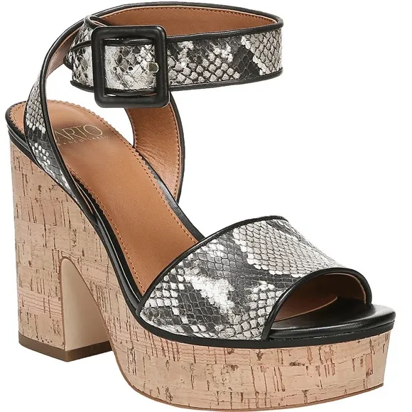 🆕{SARTO} Franny Snake Platform Sandals