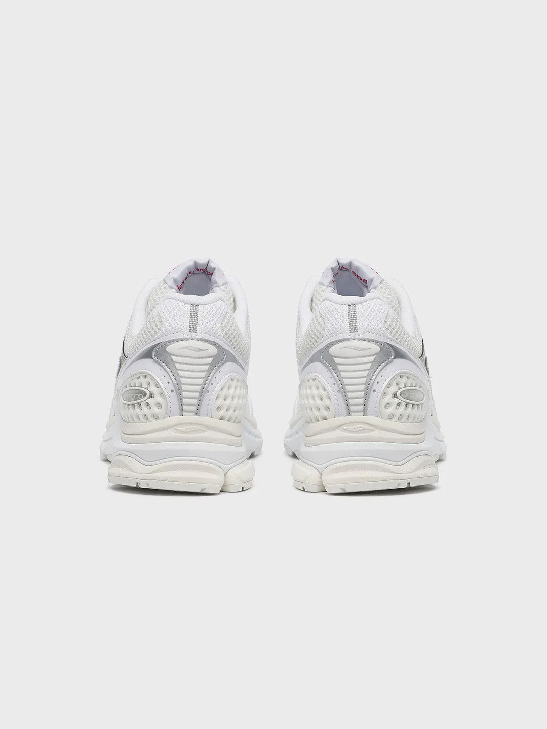 Saucony Progrid Triumph 4 Sneakers | White/Silver