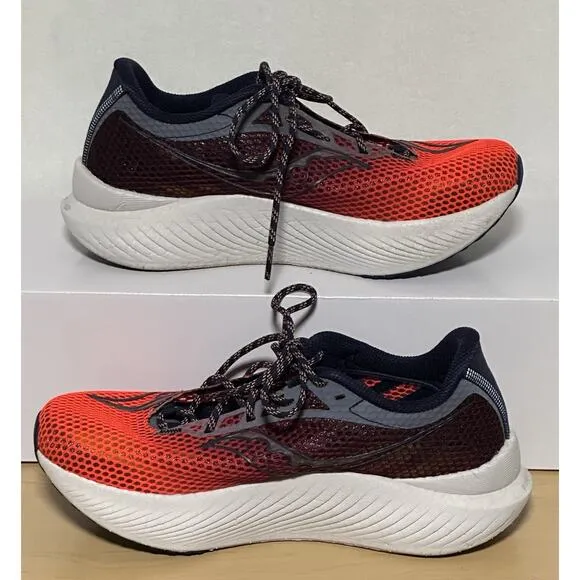 Saucony Women's Endorphin Pro 3 Running Shoes, Night LITE, 9 US - USED no insole