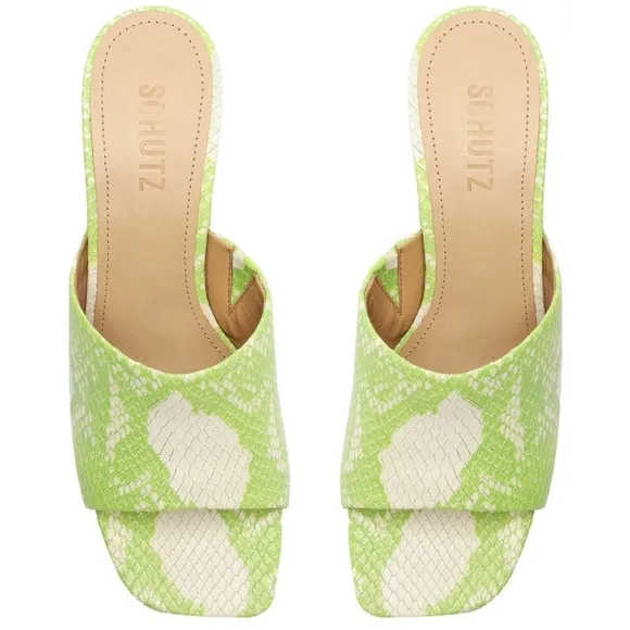 SCHUTZ Leather Platforms