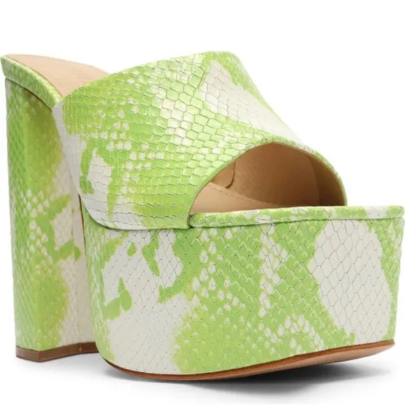 SCHUTZ Leather Platforms