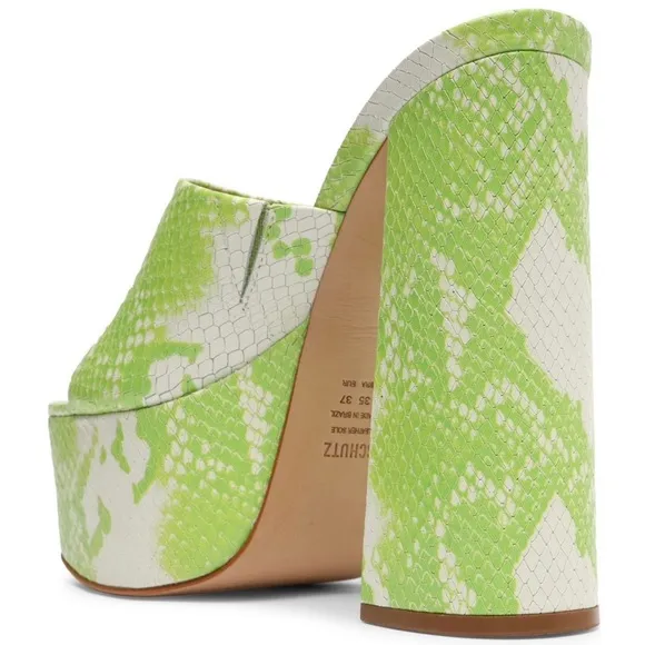 SCHUTZ Leather Platforms