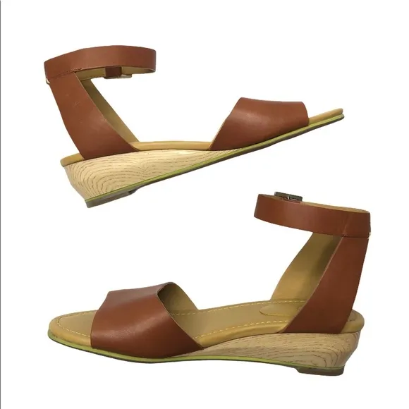 See by Chloe | Low Wedge Ankle Strap Sandals 40.5