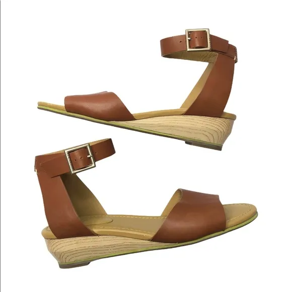 See by Chloe | Low Wedge Ankle Strap Sandals 40.5