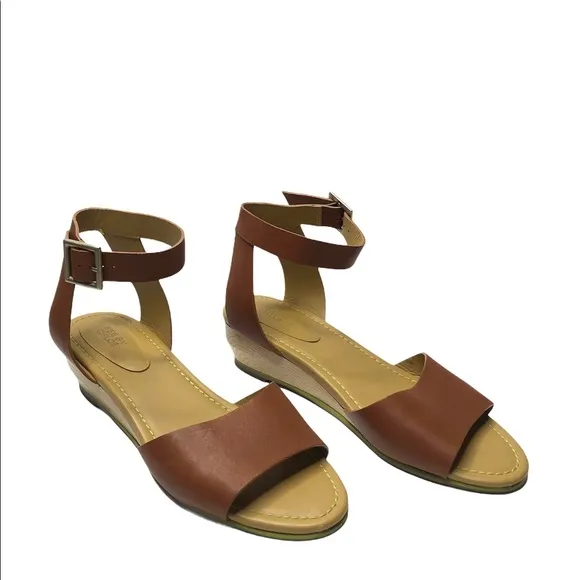 See by Chloe | Low Wedge Ankle Strap Sandals 40.5