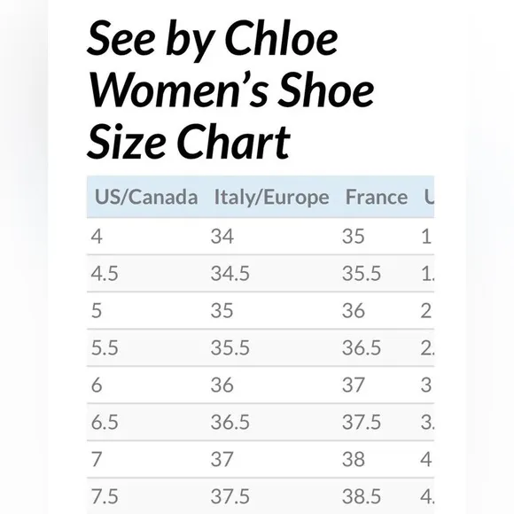 See by Chloe Wood Heel Wedge Leather Brown Shoes EU 37