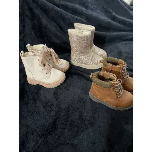 Set Of 3 Children's Boots Size‎ 5 Girls