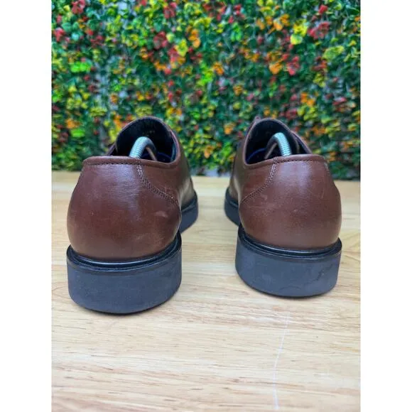 Shoe The Bear Cosmos Apron Shoes Leather Lace Up Derby‎ Brown Mens 10 EUR 44