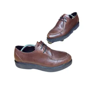 Shoe The Bear Cosmos Apron Shoes Leather Lace Up Derby‎ Brown Mens 10 EUR 44