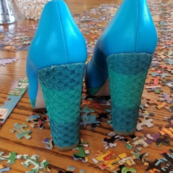 Shoes of Prey Colorblock Shoes Y2K