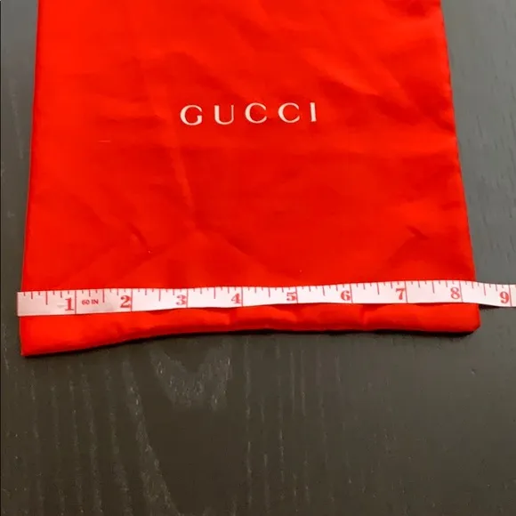 Silky Set of 2 Red Gucci Dust Bags