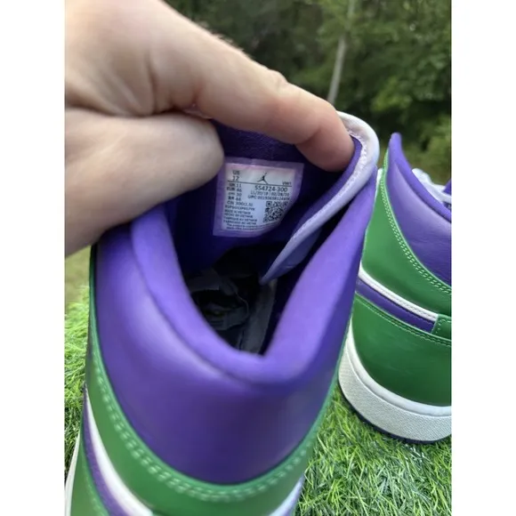 Size 12 - Air Jordan 1 Mid Hulk (554724-300)