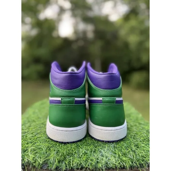 Size 12 - Air Jordan 1 Mid Hulk (554724-300)