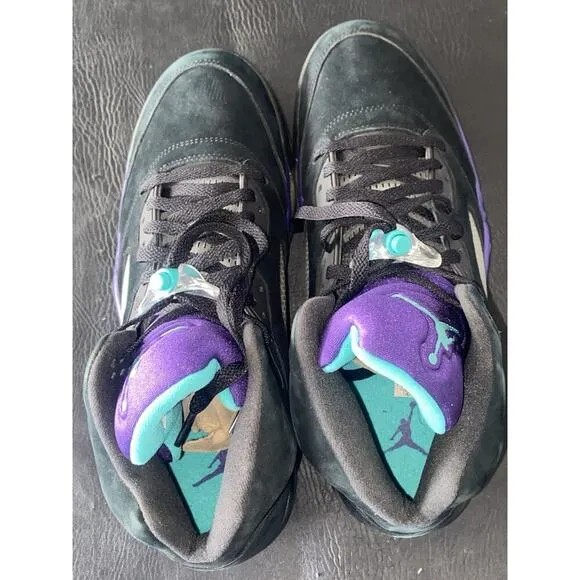 Size 12 - Jordan 5 (V) Retro Black Grape 2013 Worn Once deadstock NO BOX