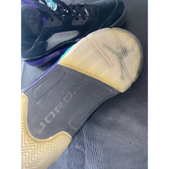 Size 12 - Jordan 5 (V) Retro Black Grape 2013 Worn Once deadstock NO BOX