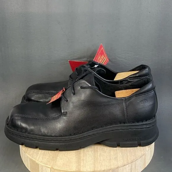 SKECHERS Comfort Walk Lite-Weight Chunky Oxford Shoes Mens Size 13