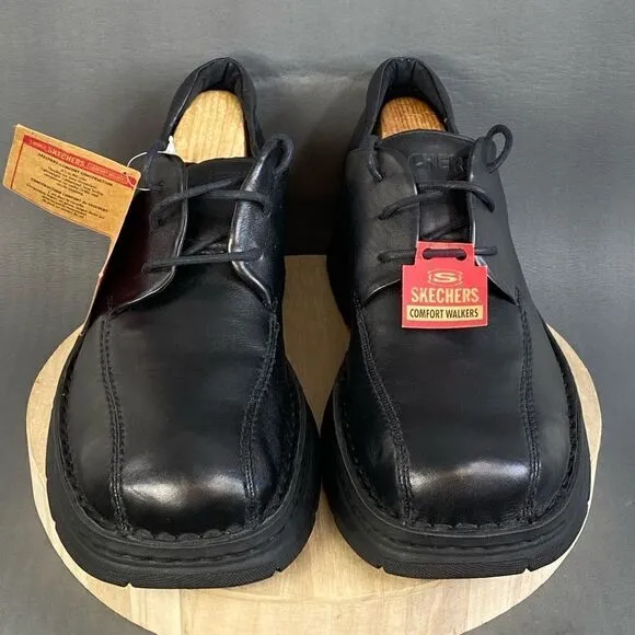 SKECHERS Comfort Walk Lite-Weight Chunky Oxford Shoes Mens Size 13
