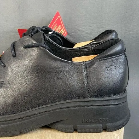 SKECHERS Comfort Walk Lite-Weight Chunky Oxford Shoes Mens Size 13
