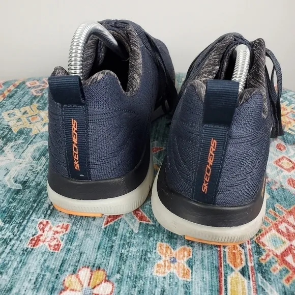Skechers Men's Flex Advantage 2.0 The Happs Low Top Sneaker Shoes Dk Navy Blue 9