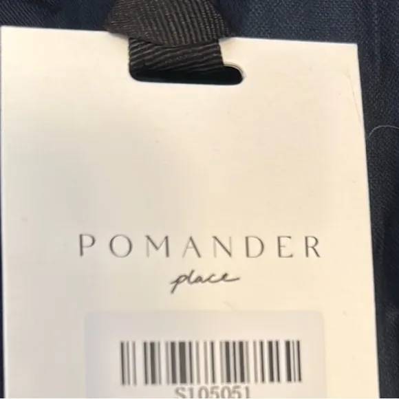 Small Tuckernuck Pomander Place Deep Navy Finley Flutter Sleeve Dress