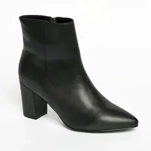 Smash Shoes Women's Chiku Chunky Heels Ankle Boots - Extended Sizes 10-14 Women'
