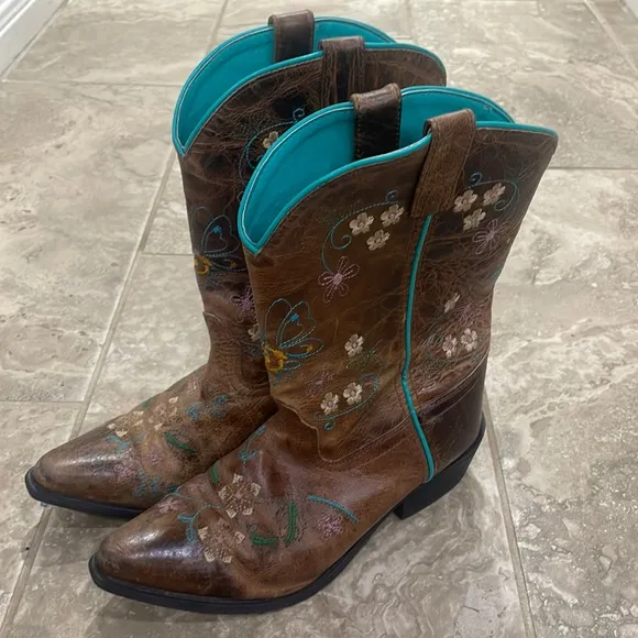 SMOKY MOUNTAIN GIRLs  FLORENCE Boots  3861Y Sz 5.5