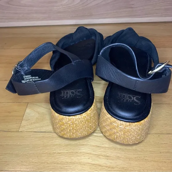Sofft Farah Platform Sandals - Size 9