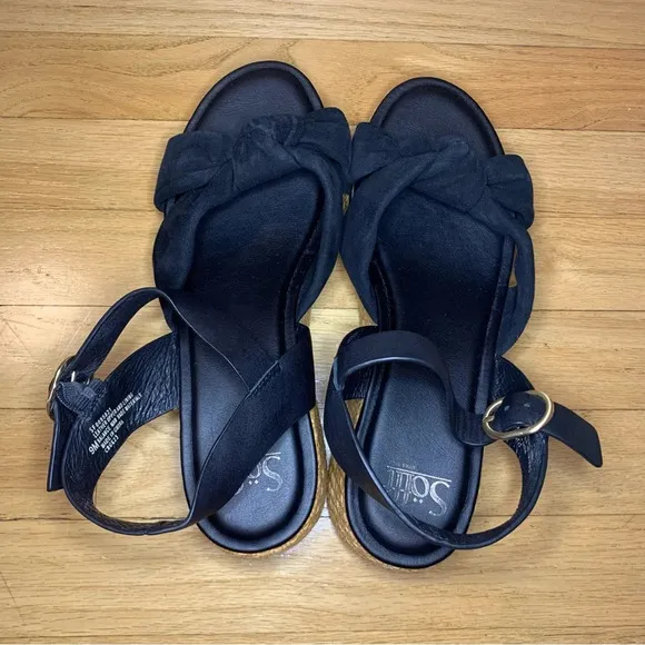 Sofft Farah Platform Sandals - Size 9