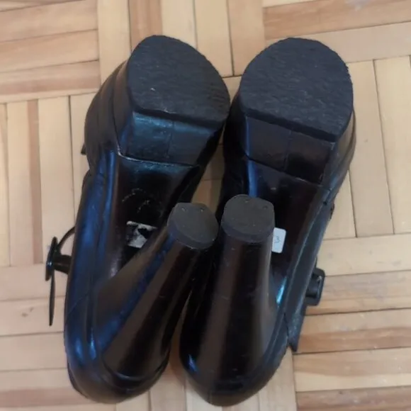 Sonia Rykiel leather platform sandals
