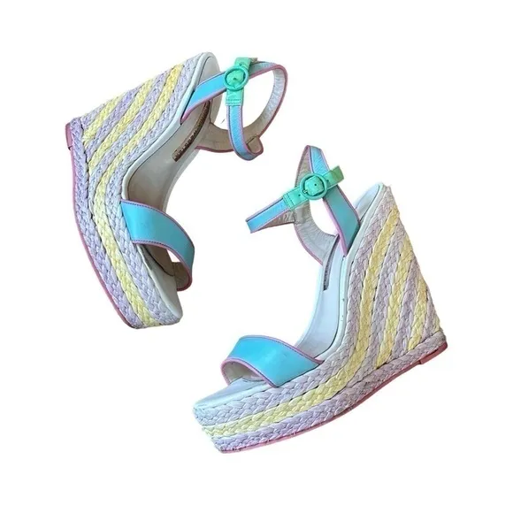 Sophia Webster Women's Lucita Platform Wedge Espadrille Sandals