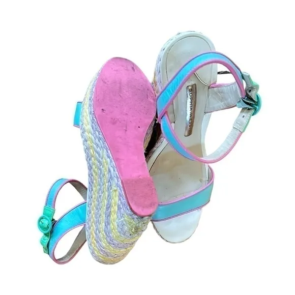 Sophia Webster Women's Lucita Platform Wedge Espadrille Sandals
