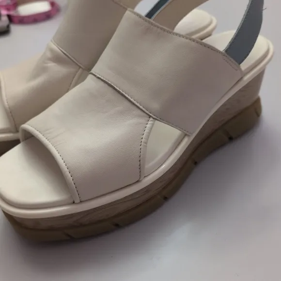 Soreil Platform Sandals with Blue Strap Platform Size 11