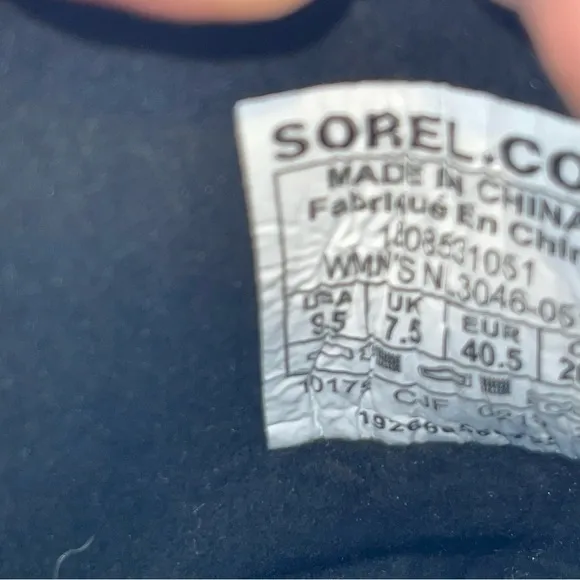 Sorel Joan of Arctic Wedge Shoes Size 9.5